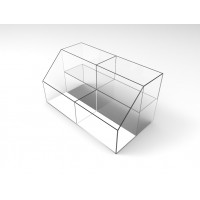 Plexiglass Lucite Clear Acrylic Nesting Candy Bulk Bin Container Box D –  FixtureDisplays