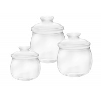 Large Acrylic Candy Jar, 1 Gallon Jar With Lid