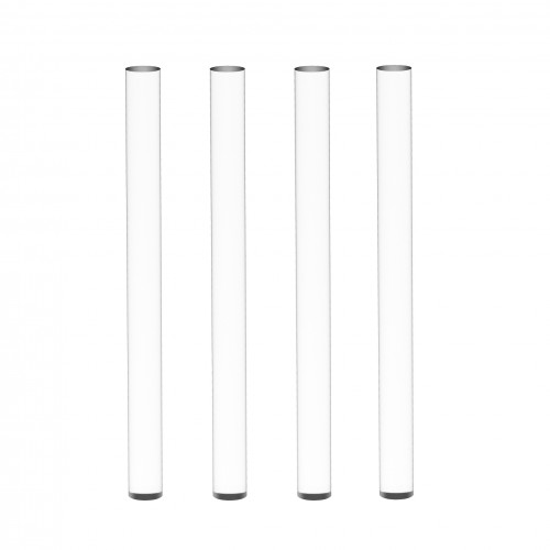 Savita 12Pcs 12Inch Acrylic Dowel Rods Round Rod Clear Plastic