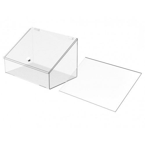 Acrylic Candy Bin With Vertical Scoop Holder