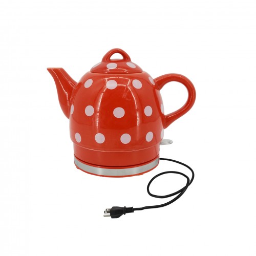 Fast-Boiling Electric Tea Kettle - Auto-Shutoff - 1000 Watts - 1