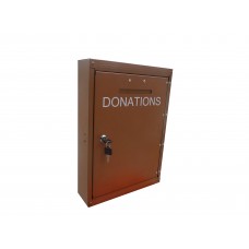 FixtureDisplays® 15x15x15 Clear Plexiglass Large Tithing Box Offering Box  Ballot Box 14316-BOX