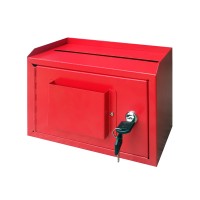 FixtureDisplays® 15x15x15 Clear Plexiglass Large Tithing Box Offering Box  Ballot Box 14316-BOX