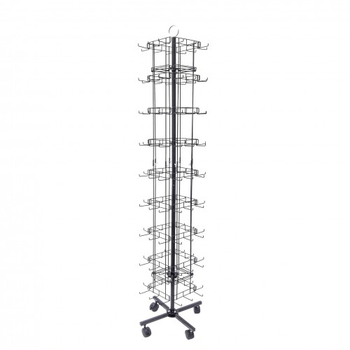 4-Sided Wire Countertop Retail Spinner Display Rack