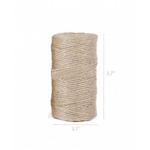 300' Natural Jute Twine Arts Crafts Christmas Twine Packing Materials String