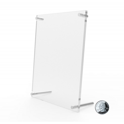 Seco 8.5 x 11 in. Front Load Easy Open Snap Poster-Picture Silver Anodized Aluminum Frame