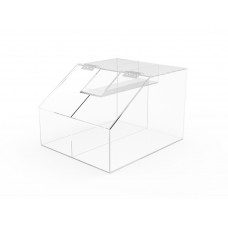 Plexiglass Lucite Clear Acrylic Nesting Candy Bulk Bin Container Box Display