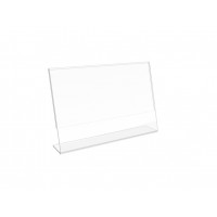 FixtureDisplays 1PK 8.5 X 11 Clear Acrylic Sign Holder For