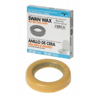 FixtureDisplays® Swan Wax With Urethane 04330-BLACKSWAN-1PK