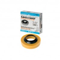 FixtureDisplays® Jumbo Flange & Gasket with Urethane with 1/4