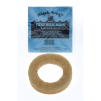 FixtureDisplays® Felt Wax Ring 04720-BLACKSWAN-12PK