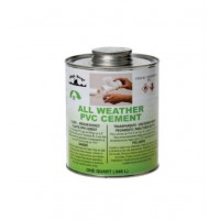 FixtureDisplays® All Weather PVC Cement (Clear) - Medium Bodied 1 pt. Each 07070-BLACKSWAN-12PK