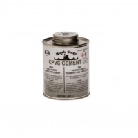 FixtureDisplays® CPVC Cement (Gray) - Heavy Bodied 1/4 pt. Each 07240-BLACKSWAN-1PK