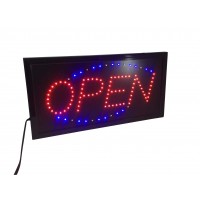FixtureDisplays® Bright LED OPEN SIGN ANIMATED NEON LIGHT CHAIN 100704