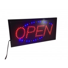 FixtureDisplays® Bright LED OPEN SIGN ANIMATED NEON LIGHT CHAIN 100704