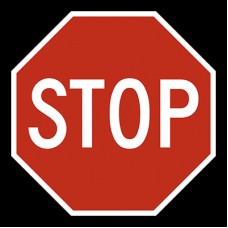 FixtureDisplays® R1-1 Stop Sign 24
