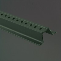 FixtureDisplays® 8' 2# Green Finish U-Channel Posts 101832