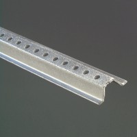 FixtureDisplays® 7' 1.12# Galvanized Finish U-Channel Delineator Posts 101838