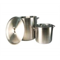 FixtureDisplays® 32 Qt Aluminum Stock Pot 6.0 mm, 13.8