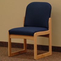 FixtureDisplays® Prairie Armless Guest Chair 1041564