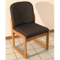 FixtureDisplays® Prairie Armless Guest Chair 1041608