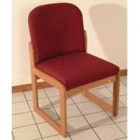 FixtureDisplays® Prairie Armless Guest Chair 1041609
