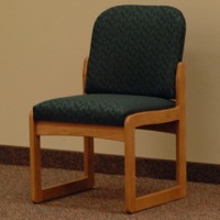 FixtureDisplays® Prairie Armless Guest Chair 1041611