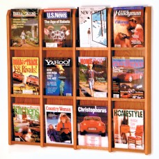 FixtureDisplays® Divulge 12 Magazine Wall Display 104384