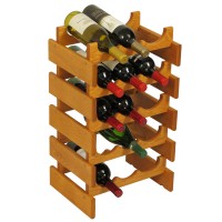 FixtureDisplays® 15 Bottle Dakota Wine Rack  104486