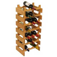 FixtureDisplays® 21 Bottle Dakota Wine Rack  104492