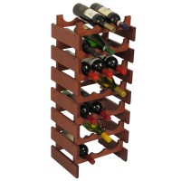 FixtureDisplays® 21 Bottle Dakota Wine Rack  104493