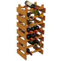 FixtureDisplays® 21 Bottle Dakota Wine Rack  104494
