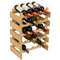 FixtureDisplays® 20 Bottle Dakota Wine Rack  104515