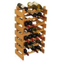 FixtureDisplays® 28 Bottle Dakota Wine Rack  104520