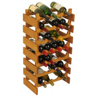 FixtureDisplays® 28 Bottle Dakota Wine Rack  104522