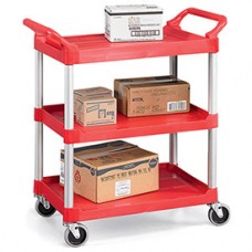 Rubbermaid Xtra Carts With Aluminum Uprights - 33-5/8