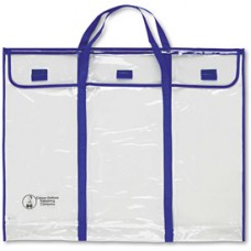 Carson-Dellosa® Bulletin Board Storage Bag, Blue/Clear, 30