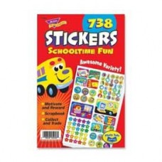 Trend® Schooltime Fun Sticker Pad, 5-3/4