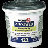 Zinsser 69384 Qt Suregrip HD Clear Wallcovering Adhesive 117051