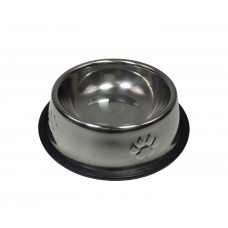FixtureDisplays® 7-oz 200 ml Dog/Cat Bowl Stainless Steel Dog Pet Food or Water Bowl Dish 12194