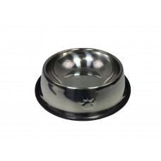 FixtureDisplays® 32-oz Dog/Cat Bowl Stainless Steel Dog Pet Food or Water Bowl Dish 12196