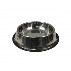 FixtureDisplays® 50-oz Dog/Cat Bowl Stainless Steel Dog Pet Food or Water Bowl Dish 12197