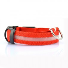 FixtureDisplays® LED dog collar Luminous light-emitting pet belt 12210-S