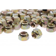 FixtureDisplays® Nuts-Open-End-Brass-Plated 5/16