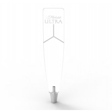 FixtureDisplays® Acrylic Plexiglass Lucite Michelob ultra Handle 14107