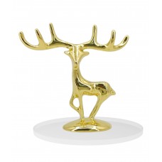 FixtureDisplays® Deer Antler Ring Holder Ring Metal Stand 2 3/4 X 2 1/2 X 4