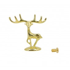 FixtureDisplays® Deer Antler Ring Holder Ring Metal Stand 2 3/4 X 2 1/2 X 3/4