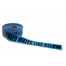 FixtureDisplays Non-Detectable Marking Tape - Blue - Water Line 3” x 1000’Each 15400-BLACKSWAN-8PK