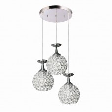 FixtureDisplays® Ceiling Pendant Lighting Modern Chandelier with 3 Lights for Restaurant Bar Kitchen Island Dining Room 15853-2