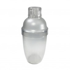 FixtureDisplays® Transparent Polycarbonate Cocktail, Milk Tea Shot Shaker/Bartender/Mixing Pot 17 oz/500cc 18012